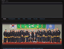 Tablet Screenshot of kuk-sool-won.com